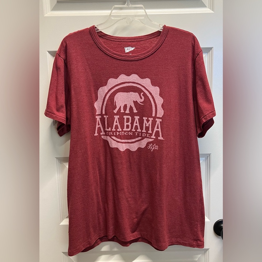 Alabama Crimson Tide Women's Red Short Sleeve Tee